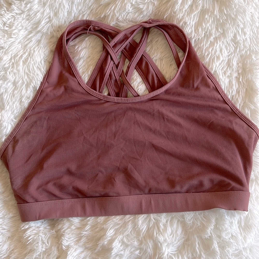 Medium Impact Sports Bra - Orchid Smoke - Discontinued Color - XXL
